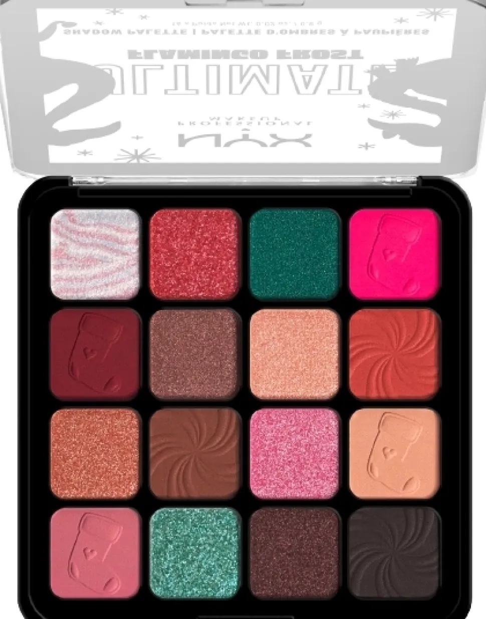 NYX Professional Makeup Ultimate Flamingo Frost Eyeshadow Palette