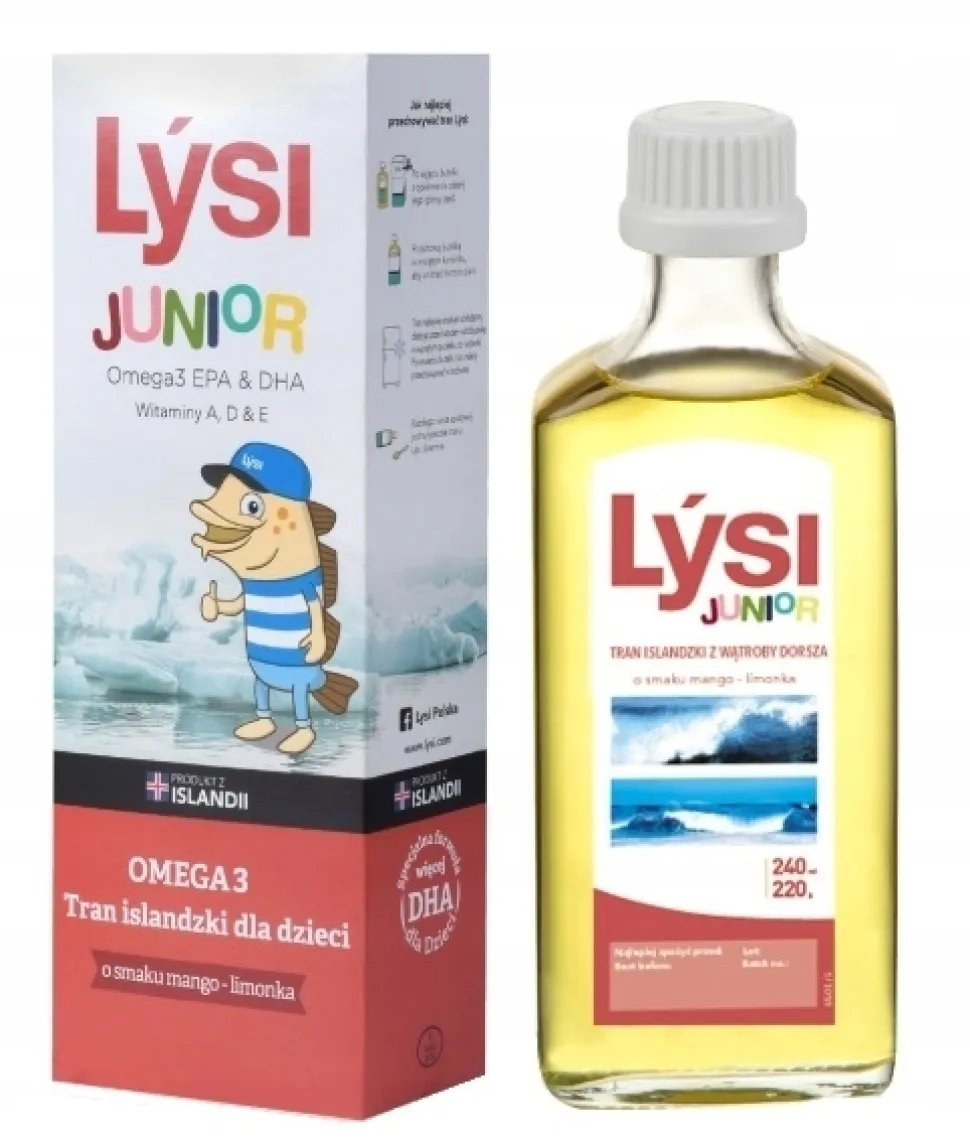 Omega-3 EPA und DHA für Kinder, in Flüssigkeit mit Mango-Limetten-Geschmack