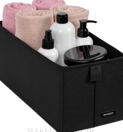 Organizer zur Aufbewahrung von Kleinteilen S, schwarz 34 x 16 x 16 cm Home