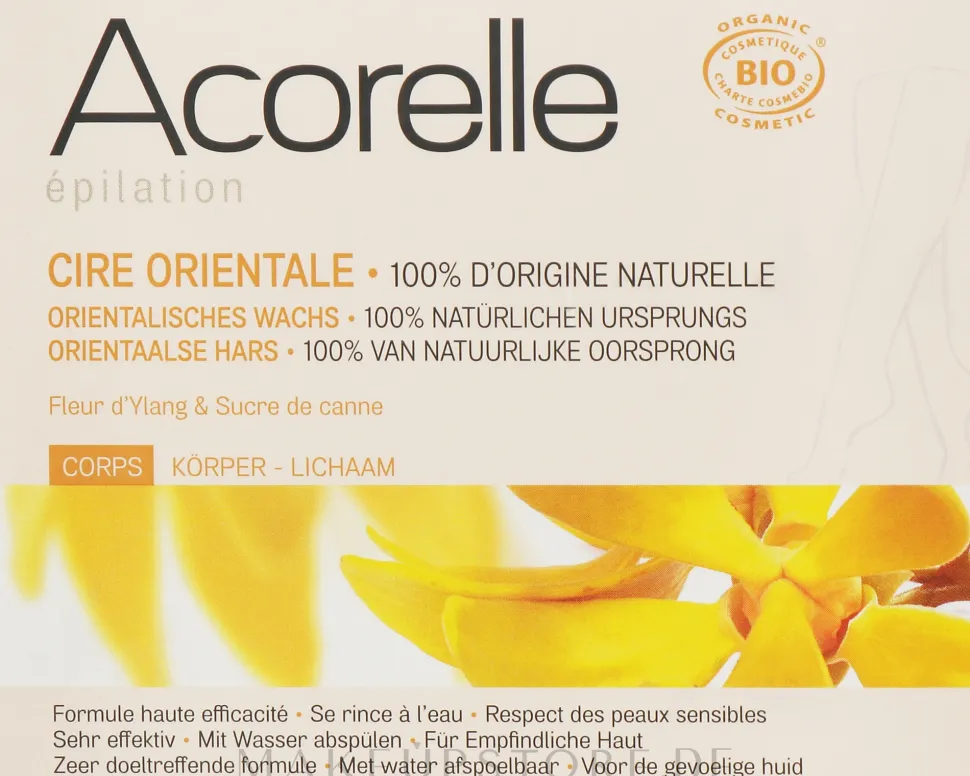 Orientalisches Zucker-Enthaarungswachs mit Ylang-Ylang und Rohrzucker