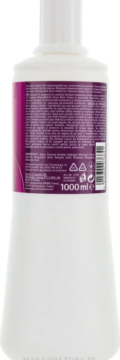Oxidationscreme für Creme-Haarfarbe 3%