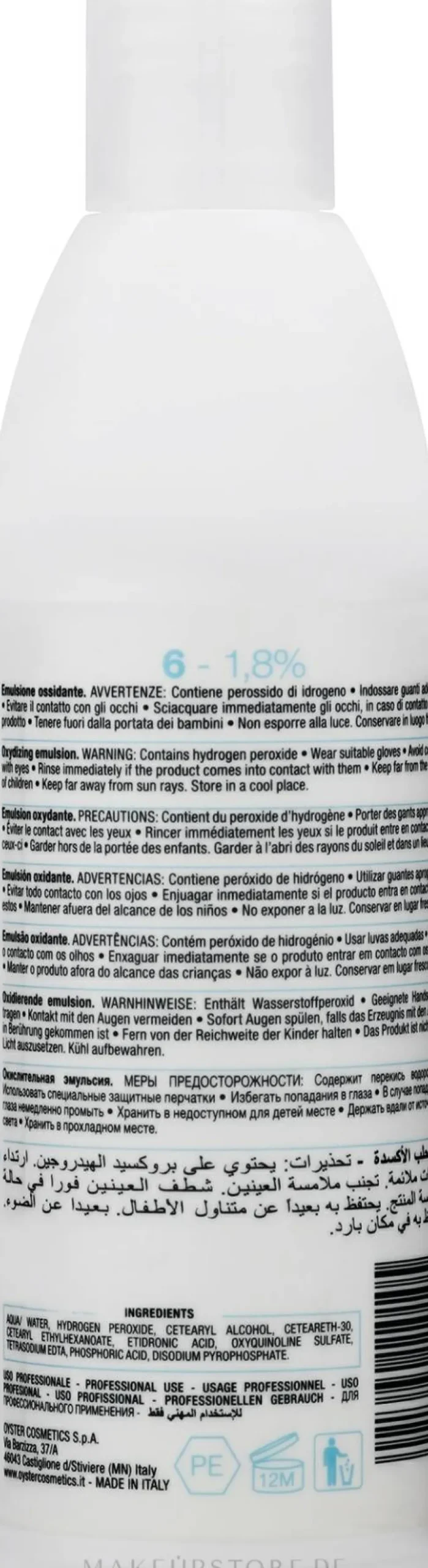 Oxidationsmittel 6 Vol 1,8%
