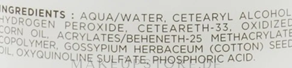 Oxidationsmittel mit angenehmem Geruch 6%