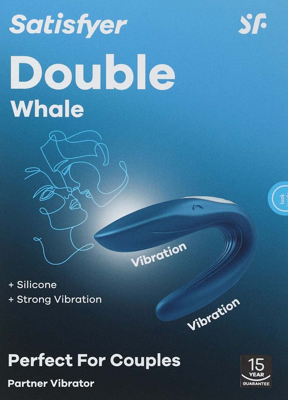 Paar-Vibrator blau