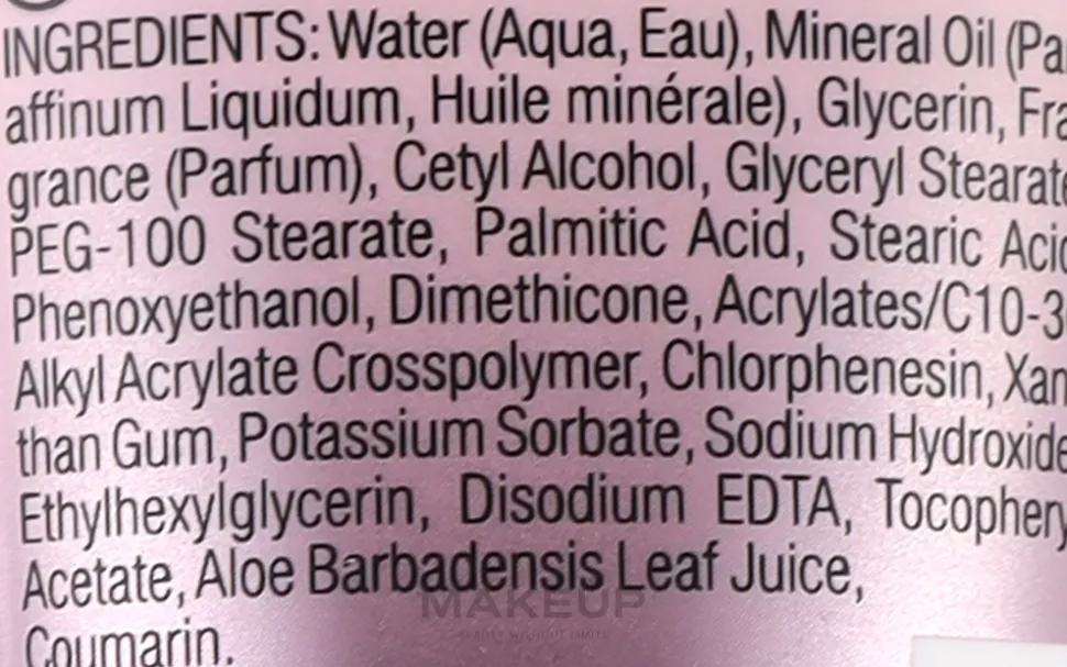 Parfümierte Körperlotion