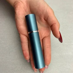 Parfümzerstäuber, 15 ml, Blau mit Silber