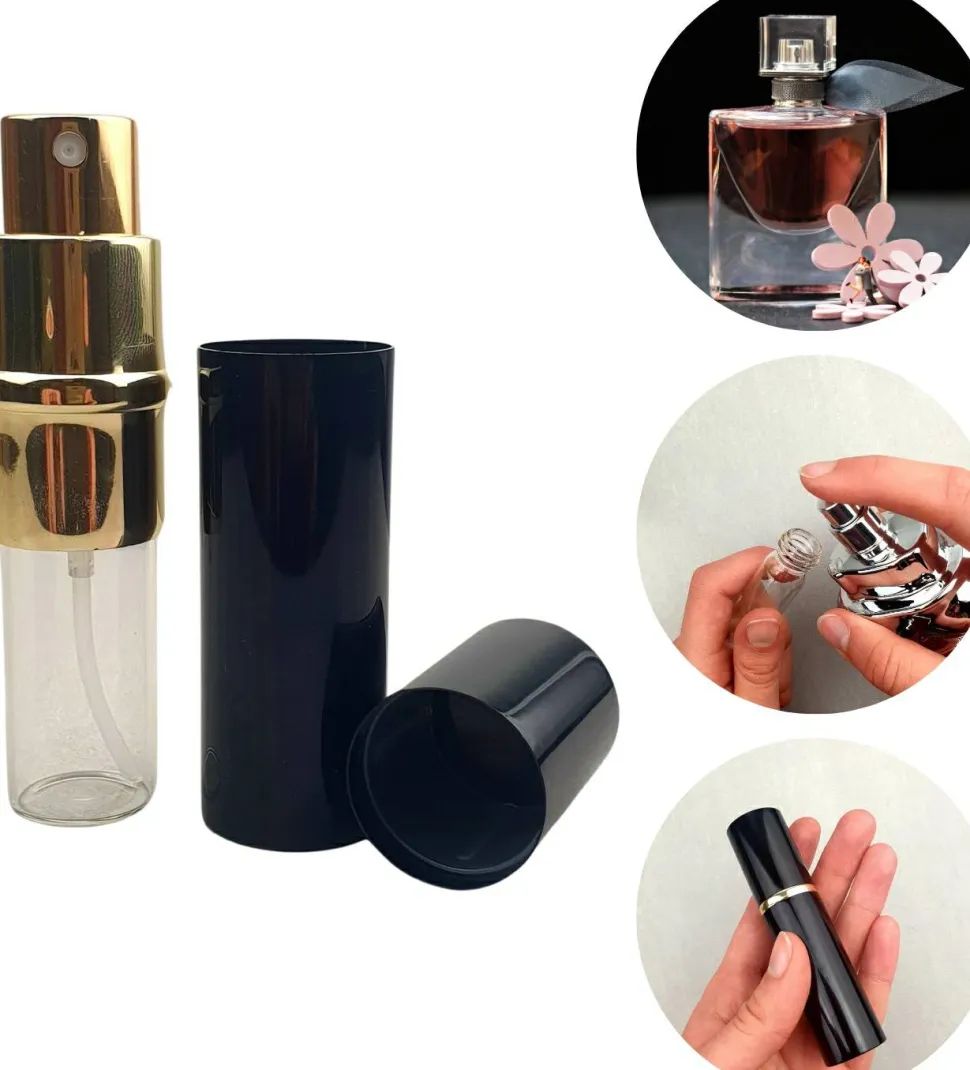 Parfümzerstäuber, 10 ml, schwarz