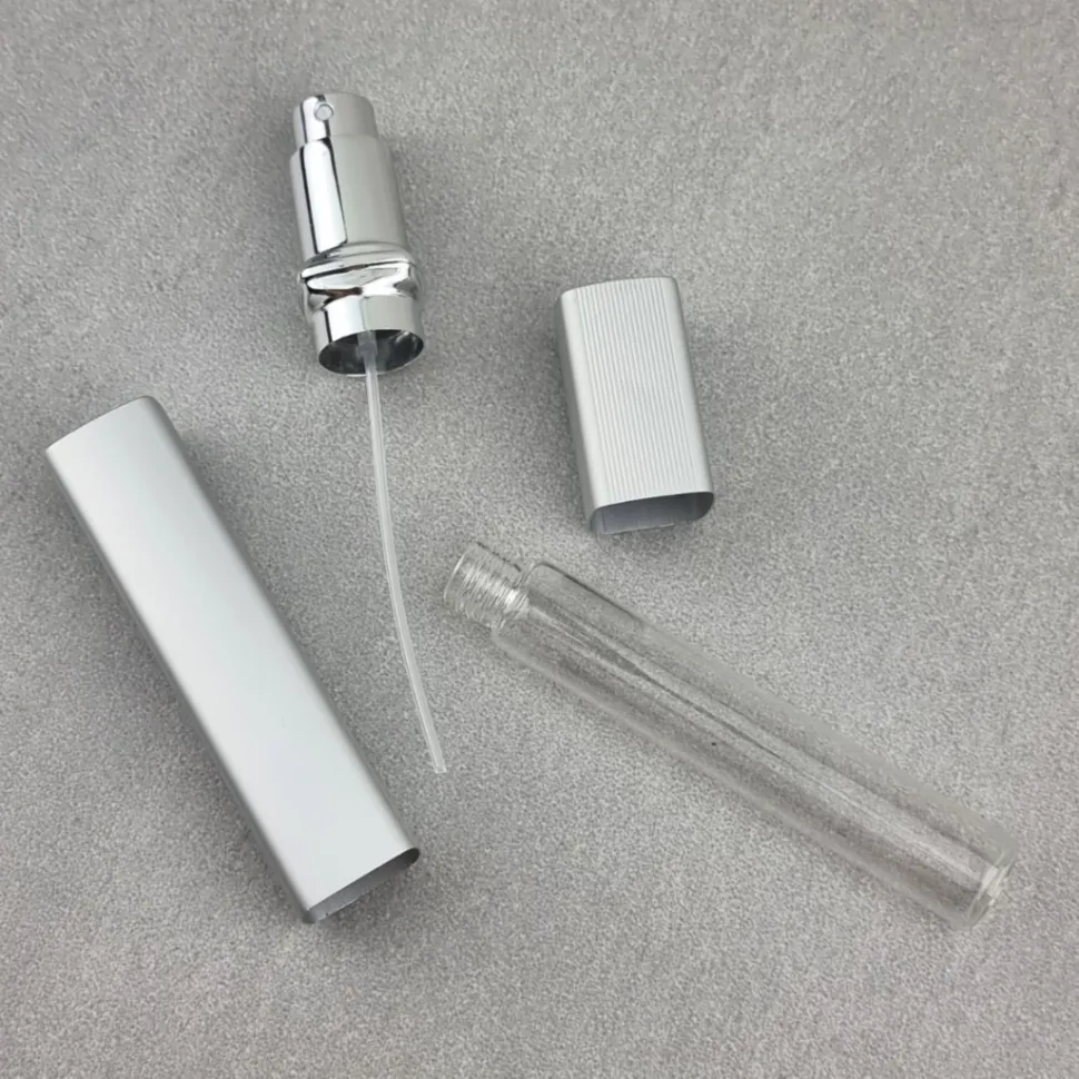 Parfümzerstäuber, 12 ml, silberfarben