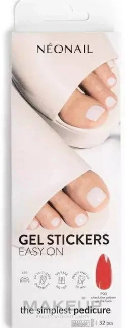 Pedicure Gel Stickers