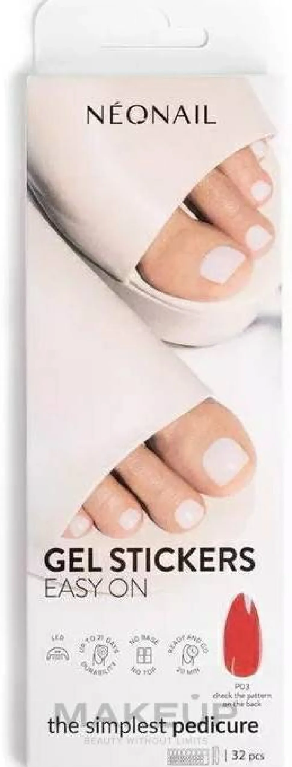 Pedicure Gel Stickers
