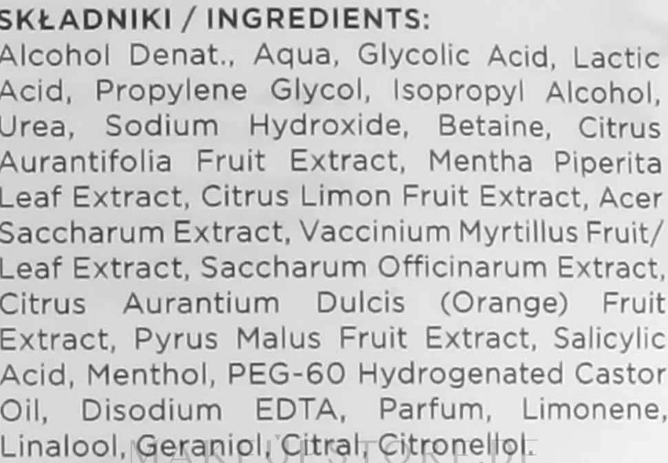 Peeling-Fersenmaske