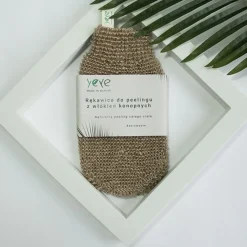 Peeling-Handschuh aus Hanffasern