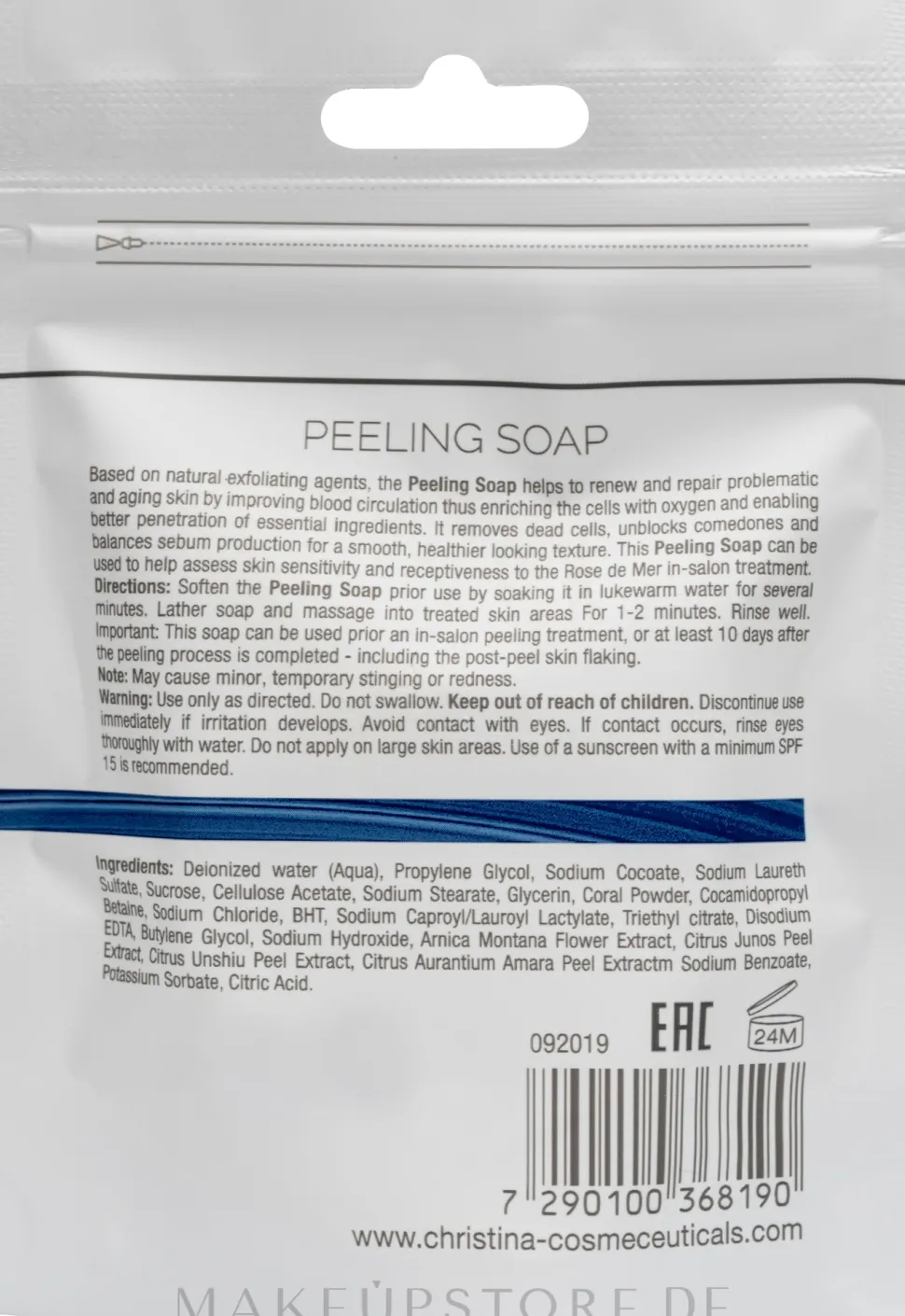 Peelingseife Rose de Mer