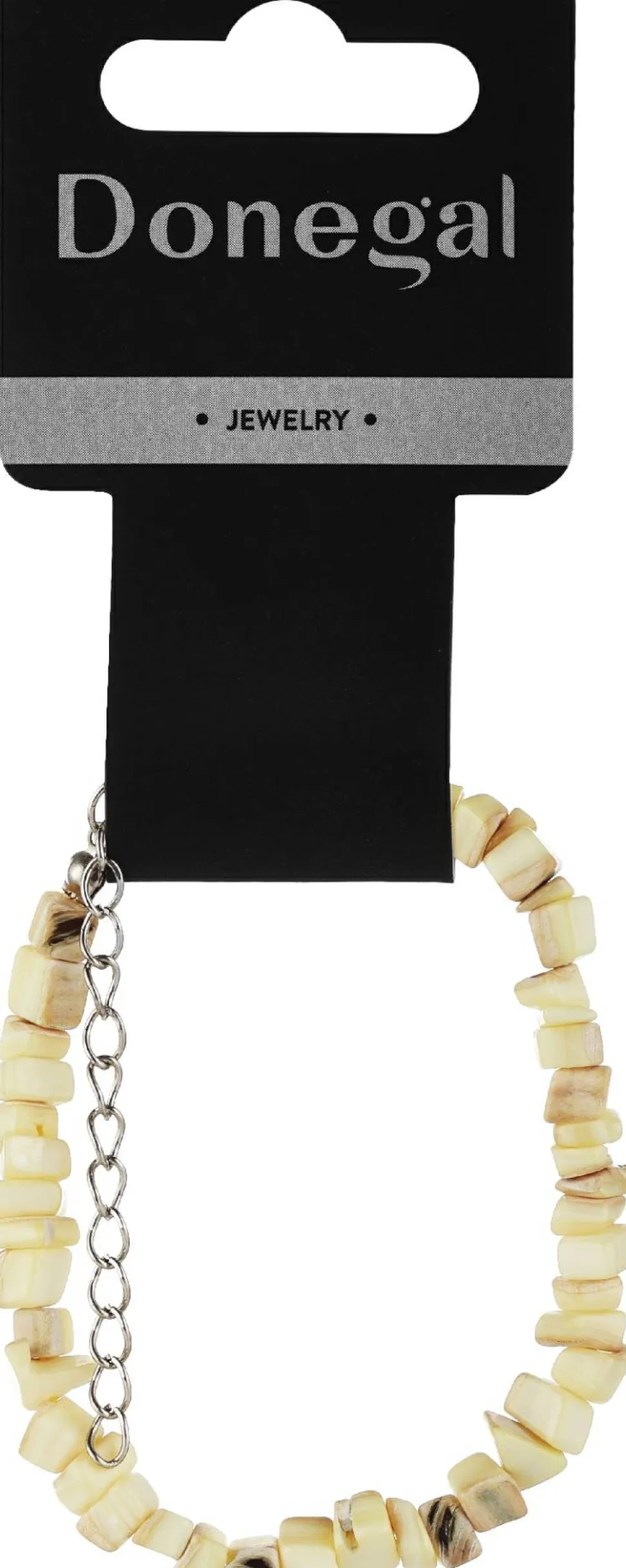 Perlenarmband, 6428, milchig