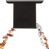 Perlenarmband 6428 weiß-braun