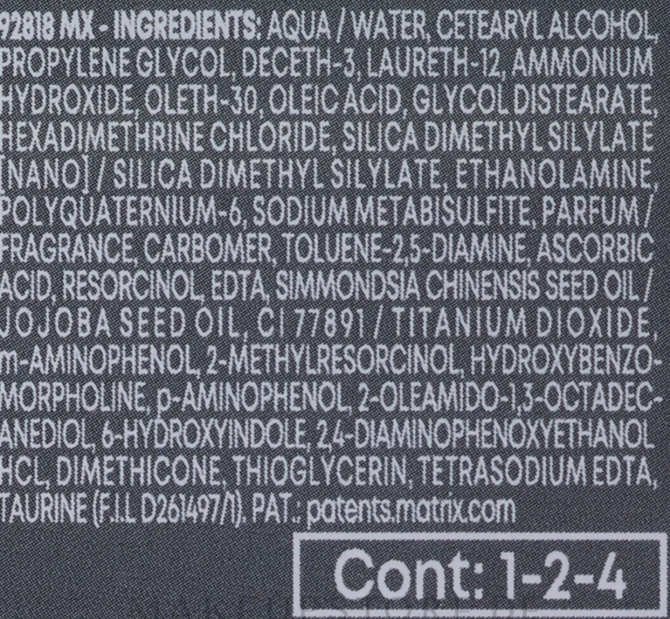 Permanente Cremehaarfarbe