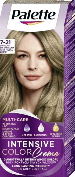 Permanente Creme-Haarfarbe mit Liquid-Keratin