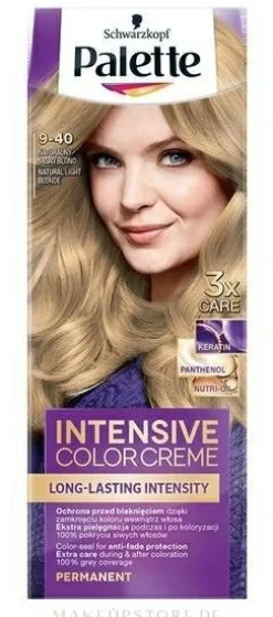 Permanente Creme-Haarfarbe mit Liquid-Keratin