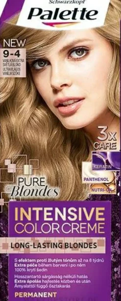 Permanente Creme-Haarfarbe mit Liquid-Keratin