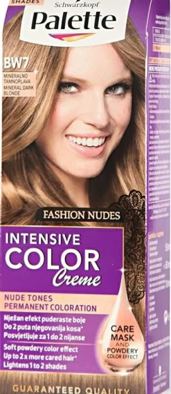 Permanente Creme-Haarfarbe mit Liquid-Keratin