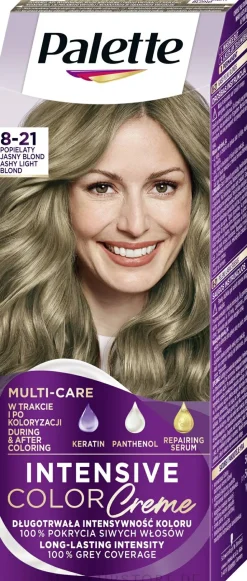 Permanente Creme-Haarfarbe mit Liquid-Keratin