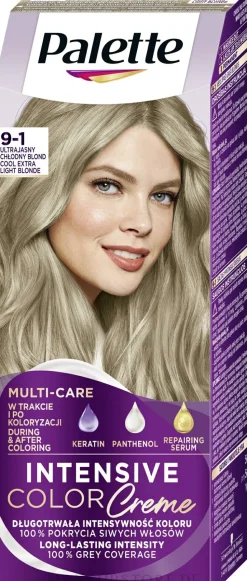 Permanente Creme-Haarfarbe mit Liquid-Keratin