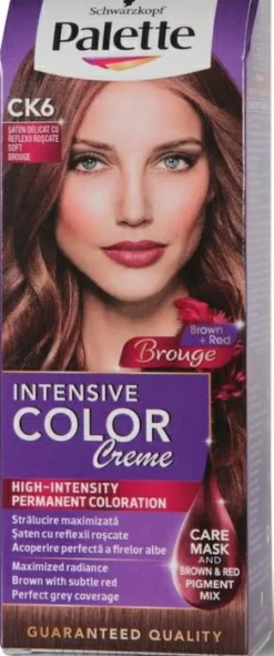 Permanente Creme-Haarfarbe mit Liquid-Keratin