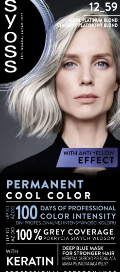 Permanente Cremehaarfarbe