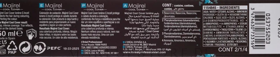 Permanente Haarfarbe