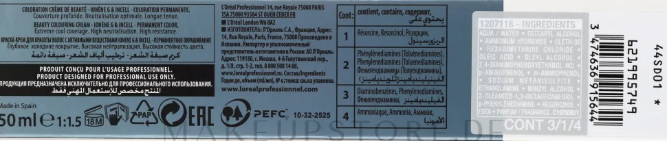 Permanente Haarfarbe