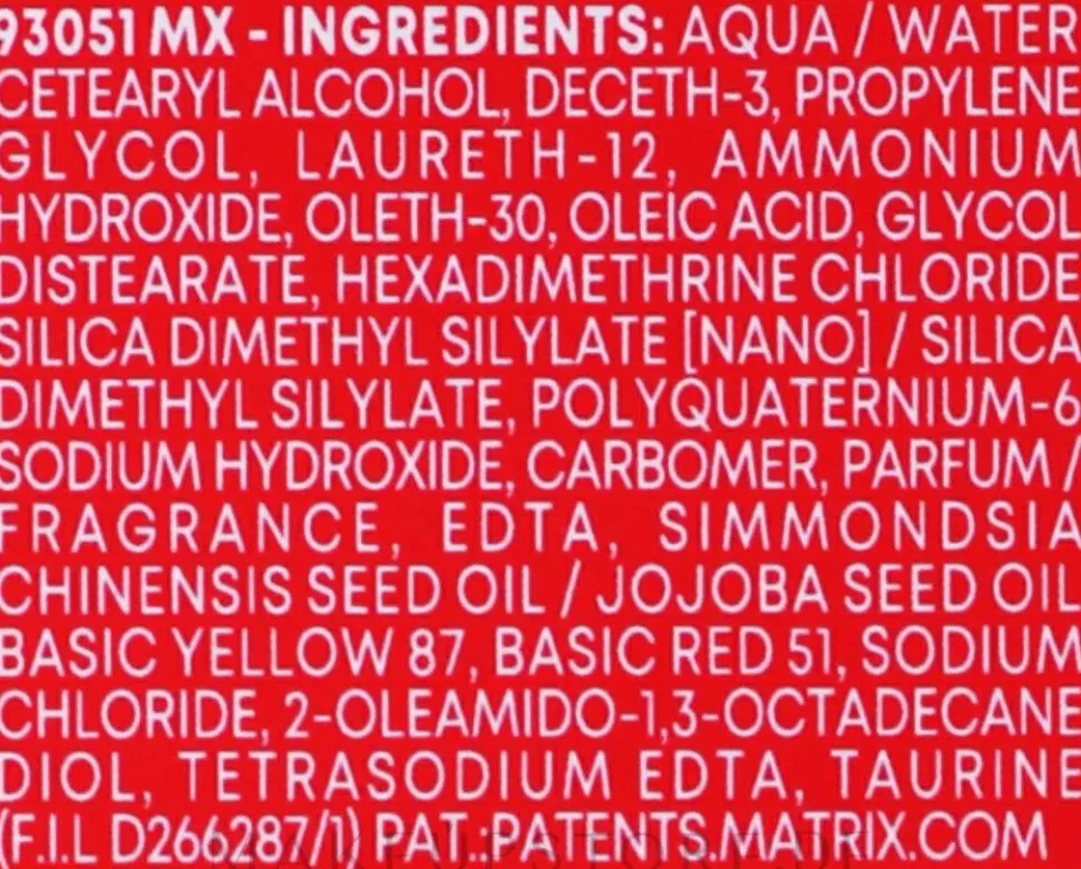 Permanente Haarfarbe
