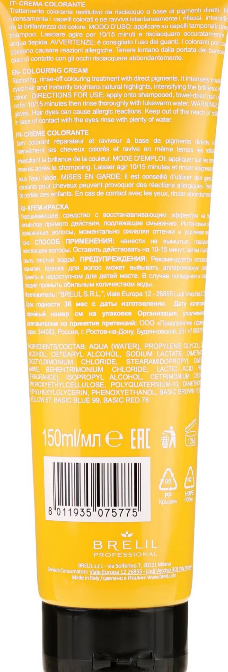 Pflegende CC Haarcreme mit Farbpigmenten