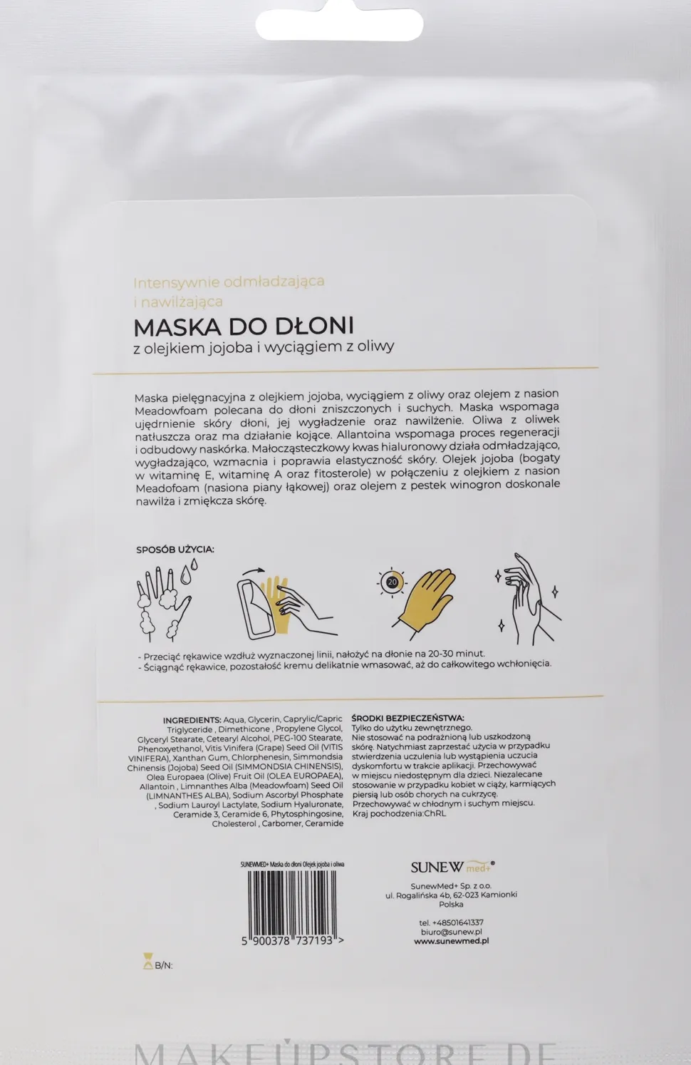 Pflegende Handmaske mit Olivenöl