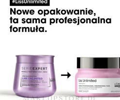 Pflegende und glättende Haarmaske für trockenes und widerspenstiges Haar mit Keratin