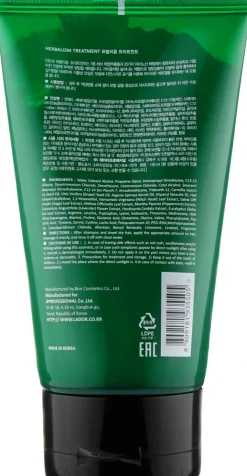 Pflegende und revitalisierende Haarmaske mit Kräuterextrakten