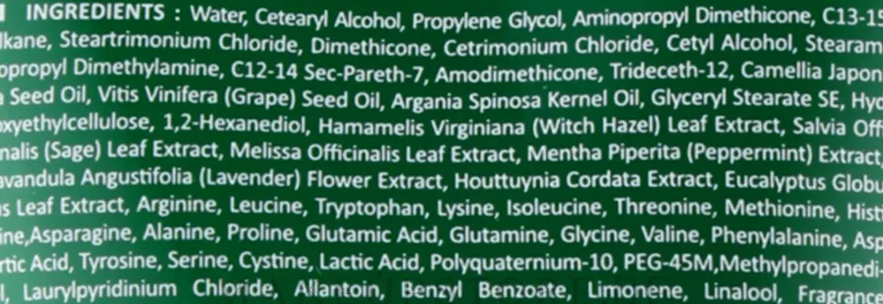 Pflegende und revitalisierende Haarmaske mit Kräuterextrakten