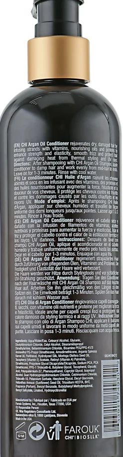 Pflegende und schützende Haarspülung mit Moringa- und Arganöl