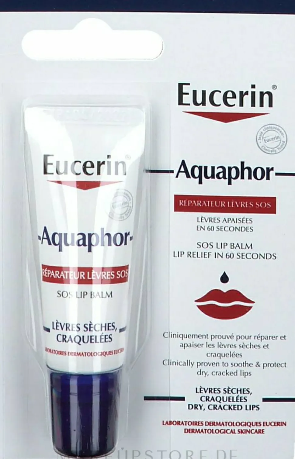 Pflegender Balsam für trockene und rissige Lippen mit Vitaminen C und E