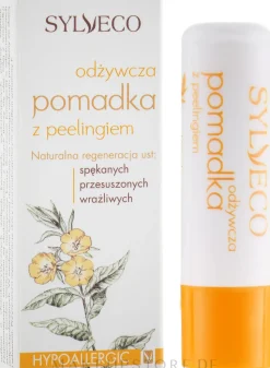 Pflegender Lippenbalsam mit Peelingeffekt