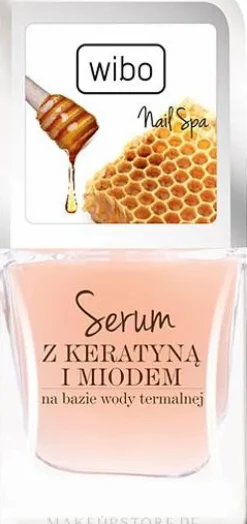 Pflegendes Nagel- und Nagelhautserum auf Basis von Thermalwasser mit Keratin und Honig