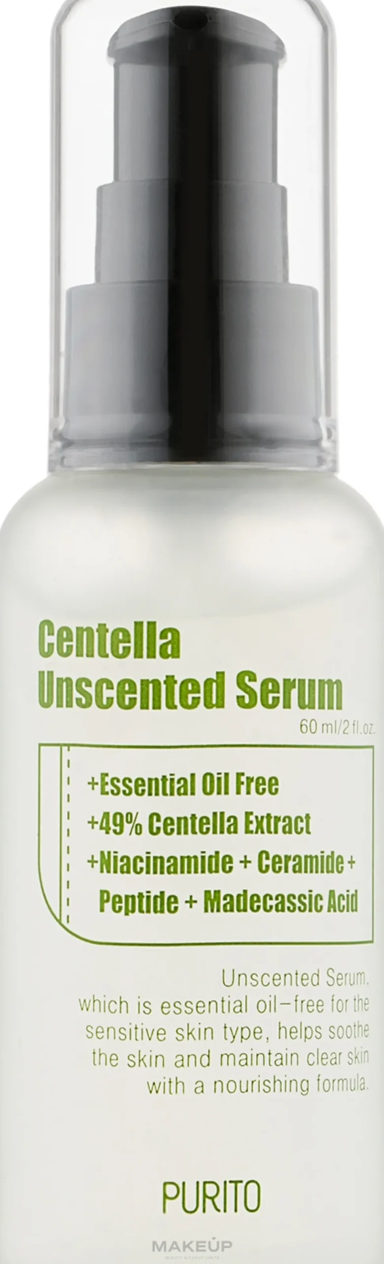 Pflegendes und glättendes Gesichtsserum für empflindliche Haut mit Centella Asiatica