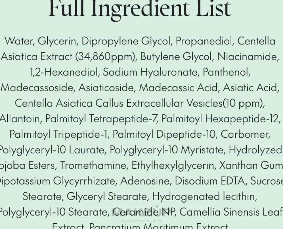 Pflegendes und glättendes Gesichtsserum für empflindliche Haut mit Centella Asiatica