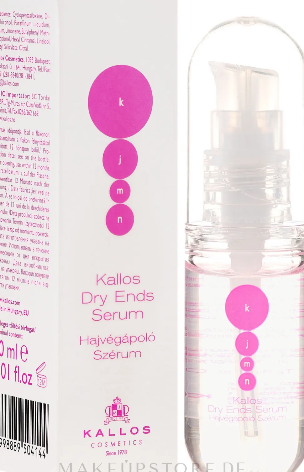 Pflegeserum für strapazierte Haarspitzen und gegen Spliss