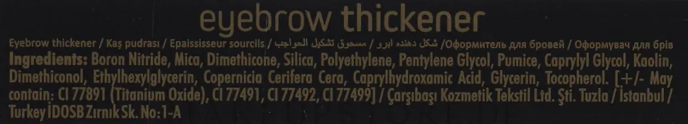 Pierre Cardin Eyebrow Thickener