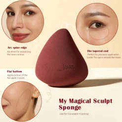 Pinsel- und Schwammset für Make-up, T506