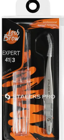 Pinzette für künstliche Wimpern TE-41/3