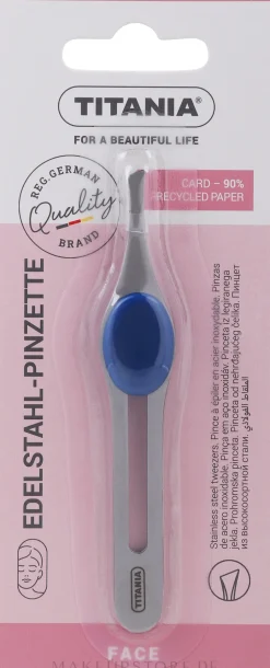 Pinzette mit Kunststoffhalter schräg