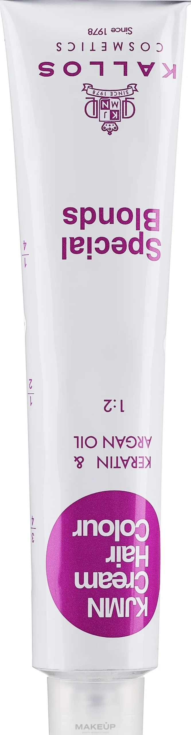 Professionelle Cremehaarfarbe mit Keratin und Arganöl