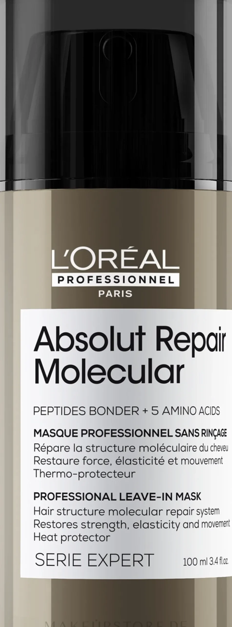 Professionelle multifunktionale Leave-in-Maske zur molekularen Wiederherstellung geschädigter Haarstruktur