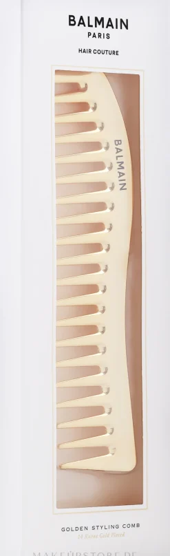 Professioneller Stylingkamm 14 Karat Gold